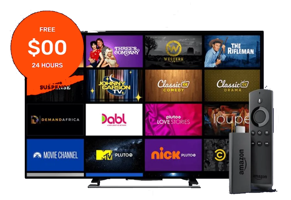 Free 24-hour KROOZ TV trial on a TV and Fire Stick