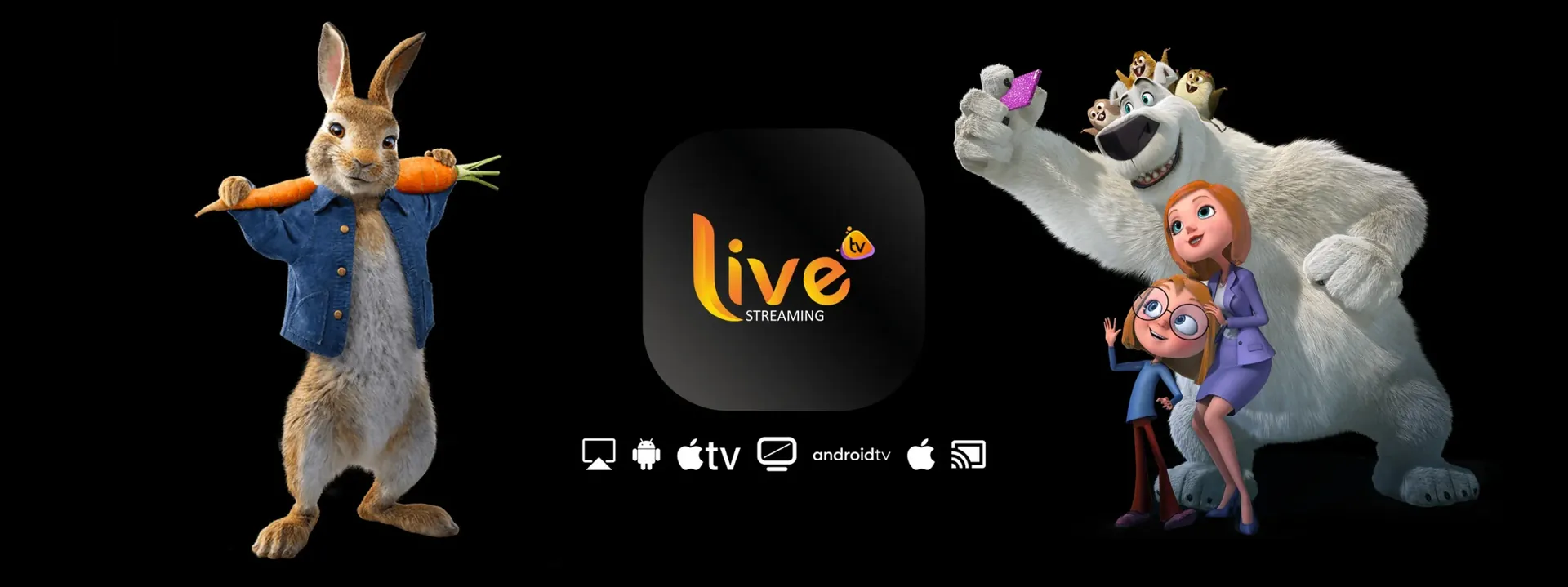 Kids and family favorites on USA LIVE IPTV