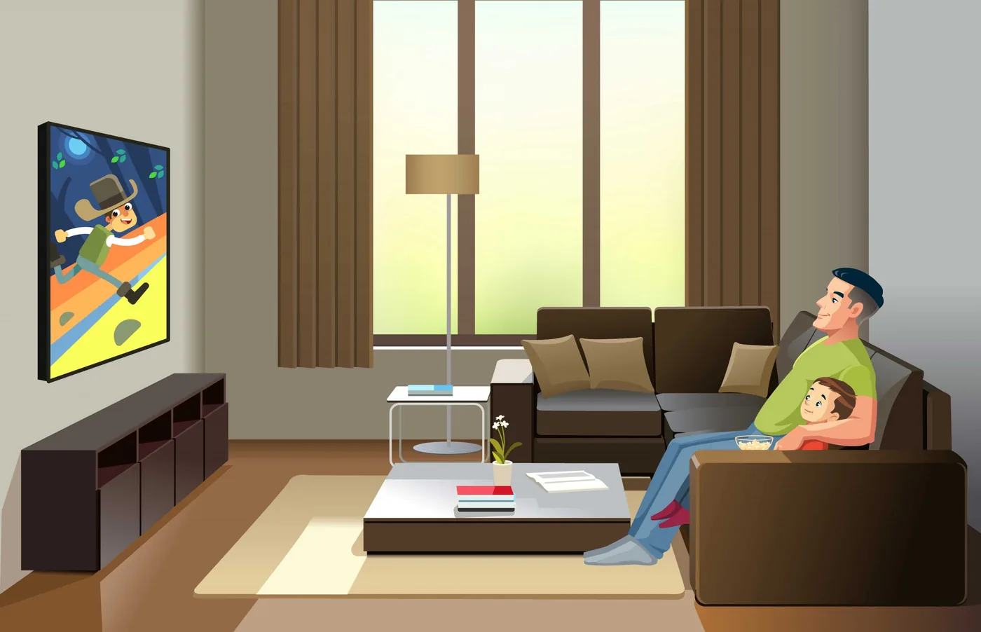 Relaxing at home with Worthystream